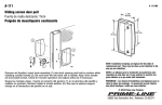 Prime-Line A 111 Instructions / Assembly