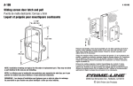 Prime-Line A 109 Instructions / Assembly