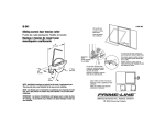 Prime-Line B 541 Instructions / Assembly