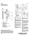 Prime-Line H 3546 Instructions / Assembly