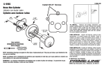 Prime-Line U 9965 Instructions / Assembly