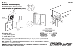 Prime-Line N 6517 Instructions / Assembly