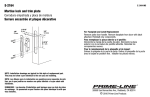 Prime-Line E 2164 Instructions / Assembly