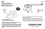 Prime-Line H 3968 Instructions / Assembly