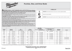 Milwaukee 49-16-2673 Instructions / Assembly