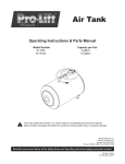 Pro-Lift W-1010A Use and Care Manual