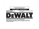 DEWALT DCF620D2 Use and Care Manual