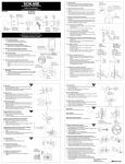 Schlage A53PD PLY 605 Instructions / Assembly