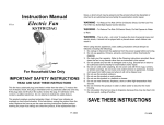 Keystone KSTFD125AG Use and Care Manual