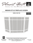 Pleasant Hearth FA017SB Installation Guide