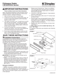 Dimplex RKHA20D31W Instructions / Assembly