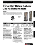 Dyna-Glo Delux RA250NGDGD Instructions / Assembly