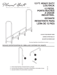 Pleasant Hearth LS938-144 Instructions / Assembly