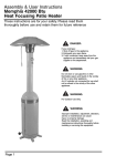 none 42,000 BTU Patio Heater Instructions / Assembly