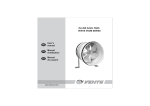 VENTS VKOM 150 Use and Care Manual