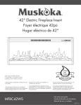 Muskoka MH57BL Instructions / Assembly
