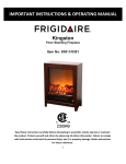 Frigidaire KSF-10301 Instructions / Assembly