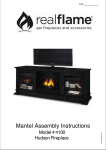 Real Flame 4100-E Instructions / Assembly