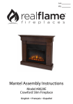 Real Flame 8020E-W Use and Care Manual