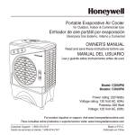 Honeywell CO60PM Use and Care Manual