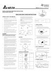 Delta Breez VFB080C4A1 Instructions / Assembly