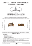 Emberglow CCF18NG Installation Guide