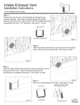 Builders Edge 140057575001 Installation Guide