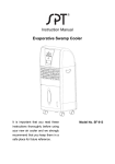 SPT SF-613 Use and Care Manual