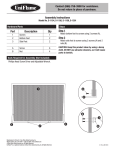 UniFlame S-1301 Installation Guide