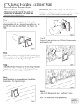 Builders Edge 140056774095 Installation Guide