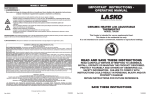 Lasko 754200 Use and Care Manual