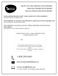 South Shore Furniture 3559357 Instructions / Assembly