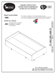 South Shore Furniture 3880A3 Instructions / Assembly
