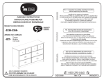 South Shore Furniture 3356027 Instructions / Assembly