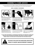 Worldwide Homefurnishings 101-469Q-GY Instructions / Assembly