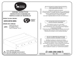 South Shore Furniture 3219211 Instructions / Assembly