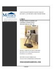 Monarch Specialties I 3013 Instructions / Assembly