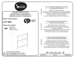 South Shore Furniture 9041060 Instructions / Assembly