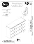 South Shore Furniture 9018010 Instructions / Assembly