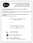 South Shore Furniture 3716332 Instructions / Assembly