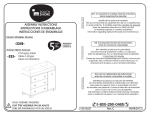 South Shore Furniture 3346333 Instructions / Assembly