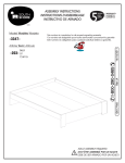 South Shore Furniture 3541A1 Instructions / Assembly