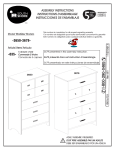South Shore Furniture 3650035 Instructions / Assembly