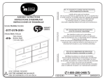 South Shore Furniture 3177010 Instructions / Assembly