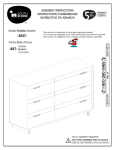 South Shore Furniture 3237027 Instructions / Assembly