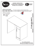South Shore Furniture 7246075 Instructions / Assembly