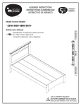South Shore Furniture 3860189 Instructions / Assembly
