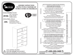 South Shore Furniture 3516035 Instructions / Assembly