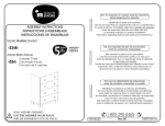 South Shore Furniture 3346034 Instructions / Assembly