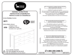 South Shore Furniture 3577010 Instructions / Assembly